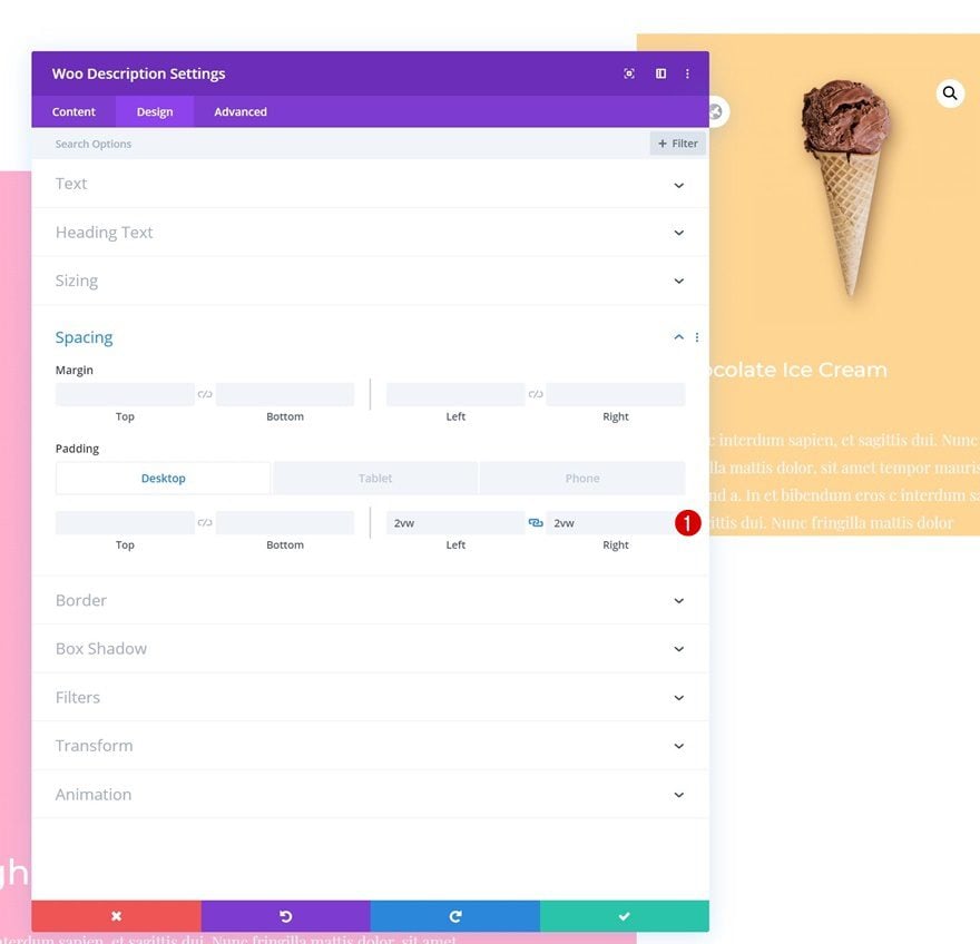 product grid