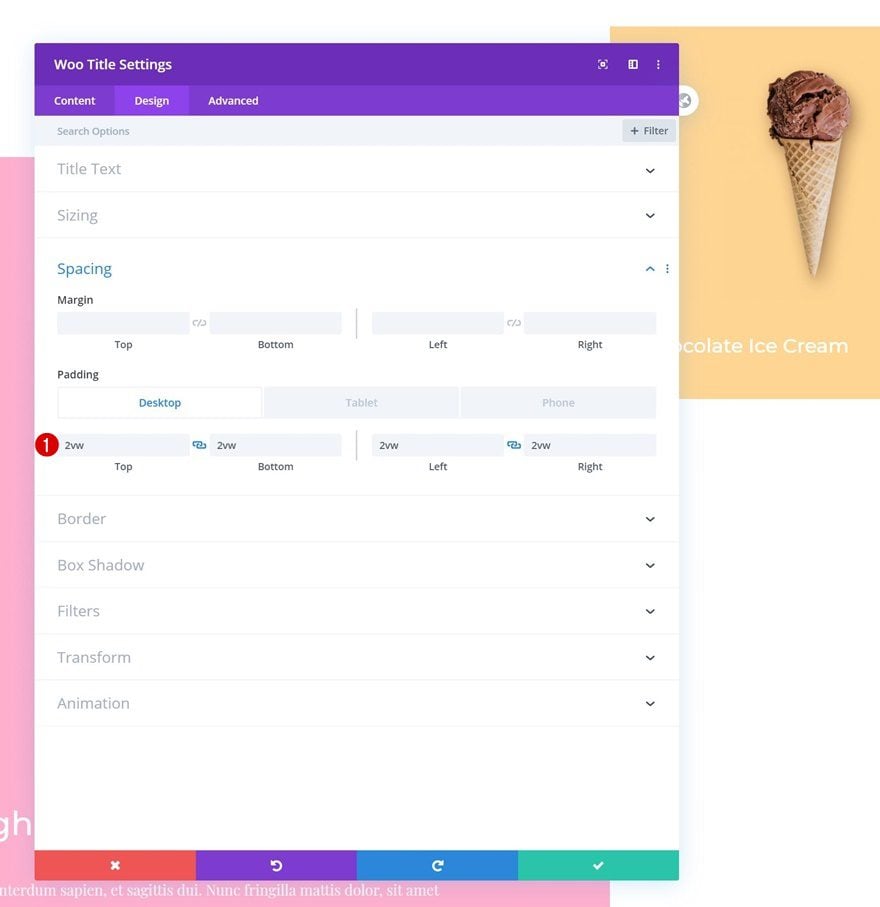 product grid