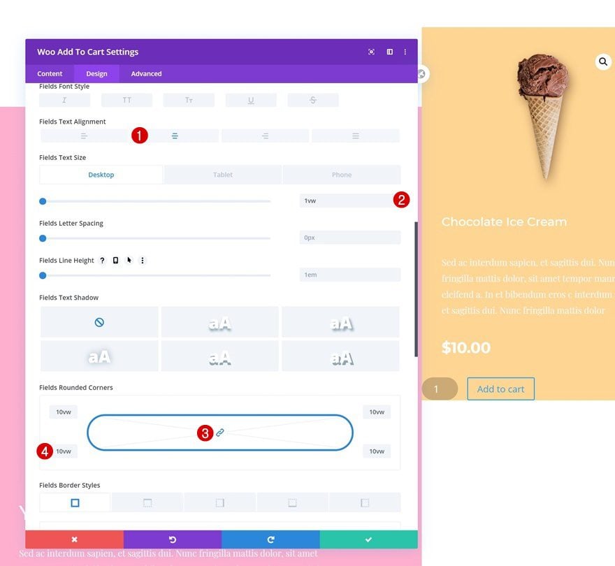 product grid