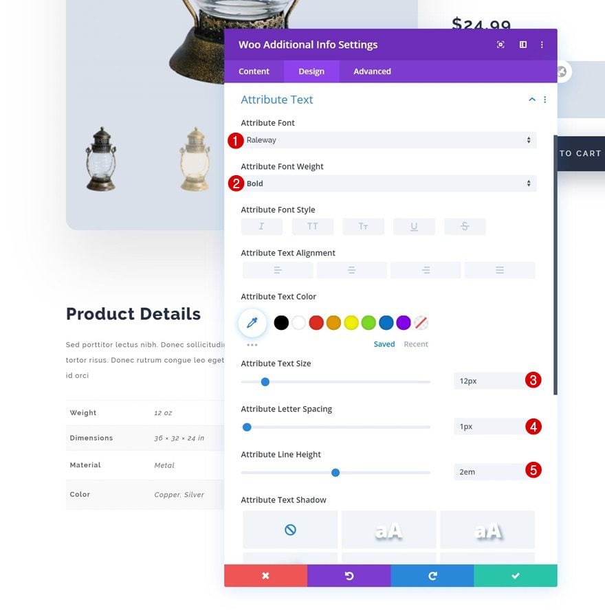 Minimal Product Page