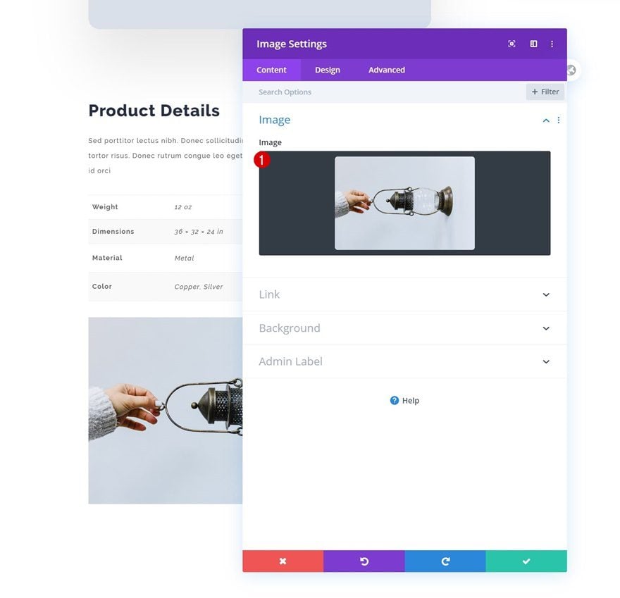 Minimal Product Page