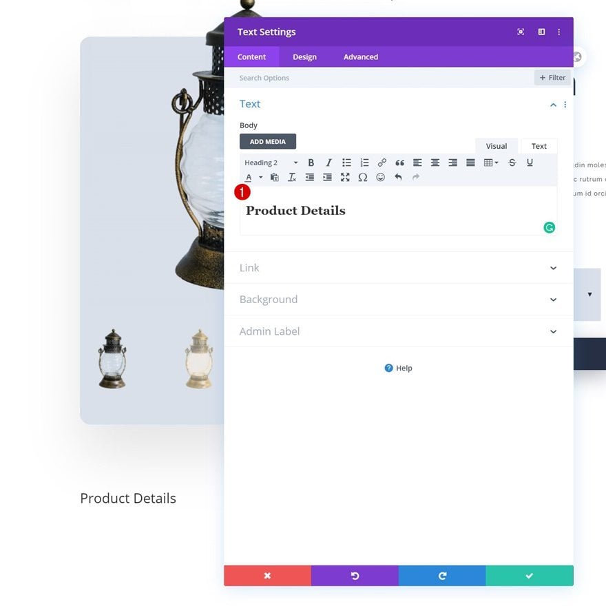 Minimal Product Page