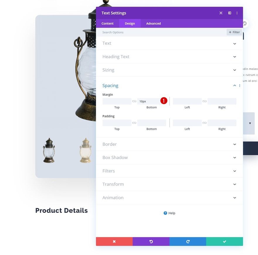 Minimal Product Page