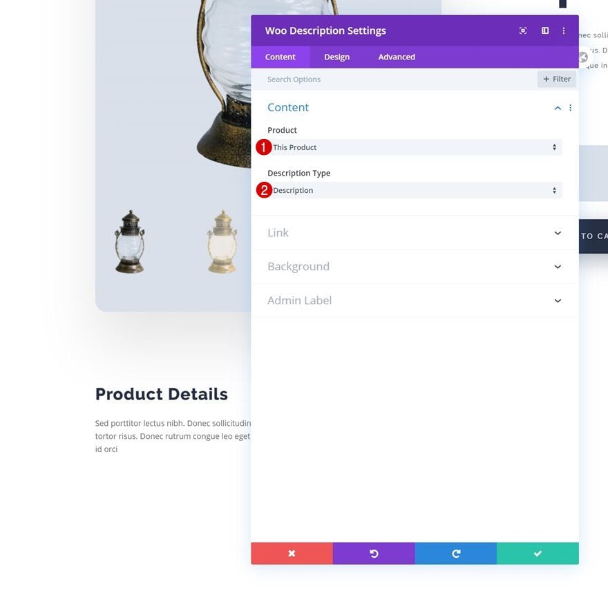 Minimal Product Page