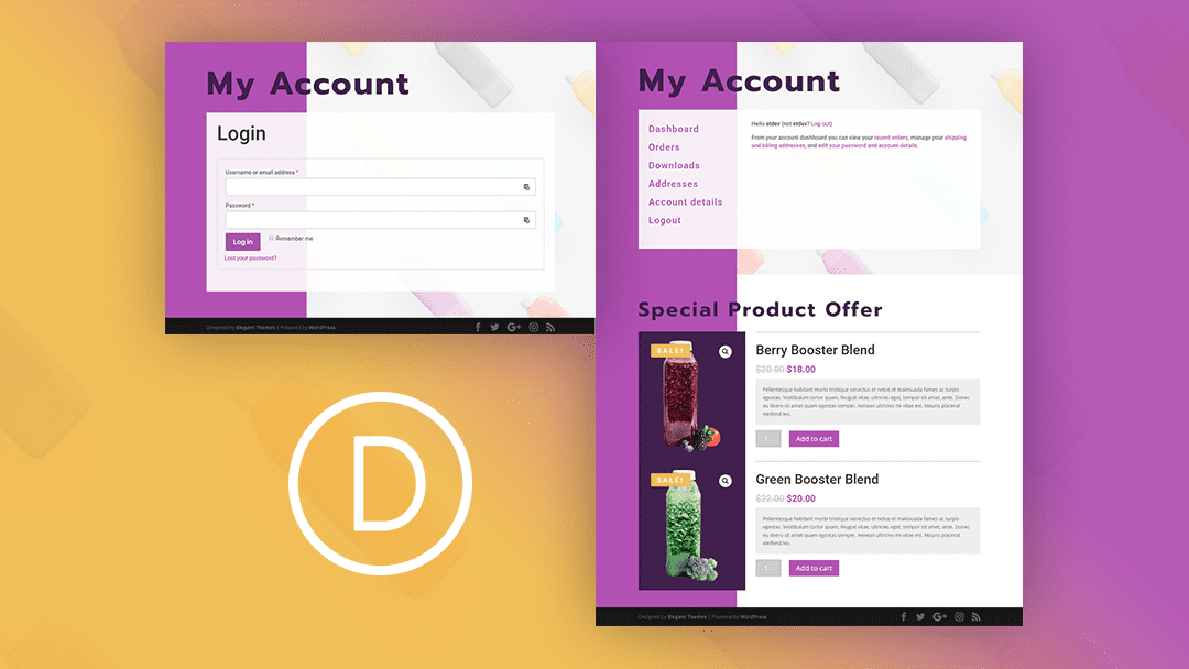 How to Create a WooCommerce Account Page with a Featured Product Section for Logged-In Users