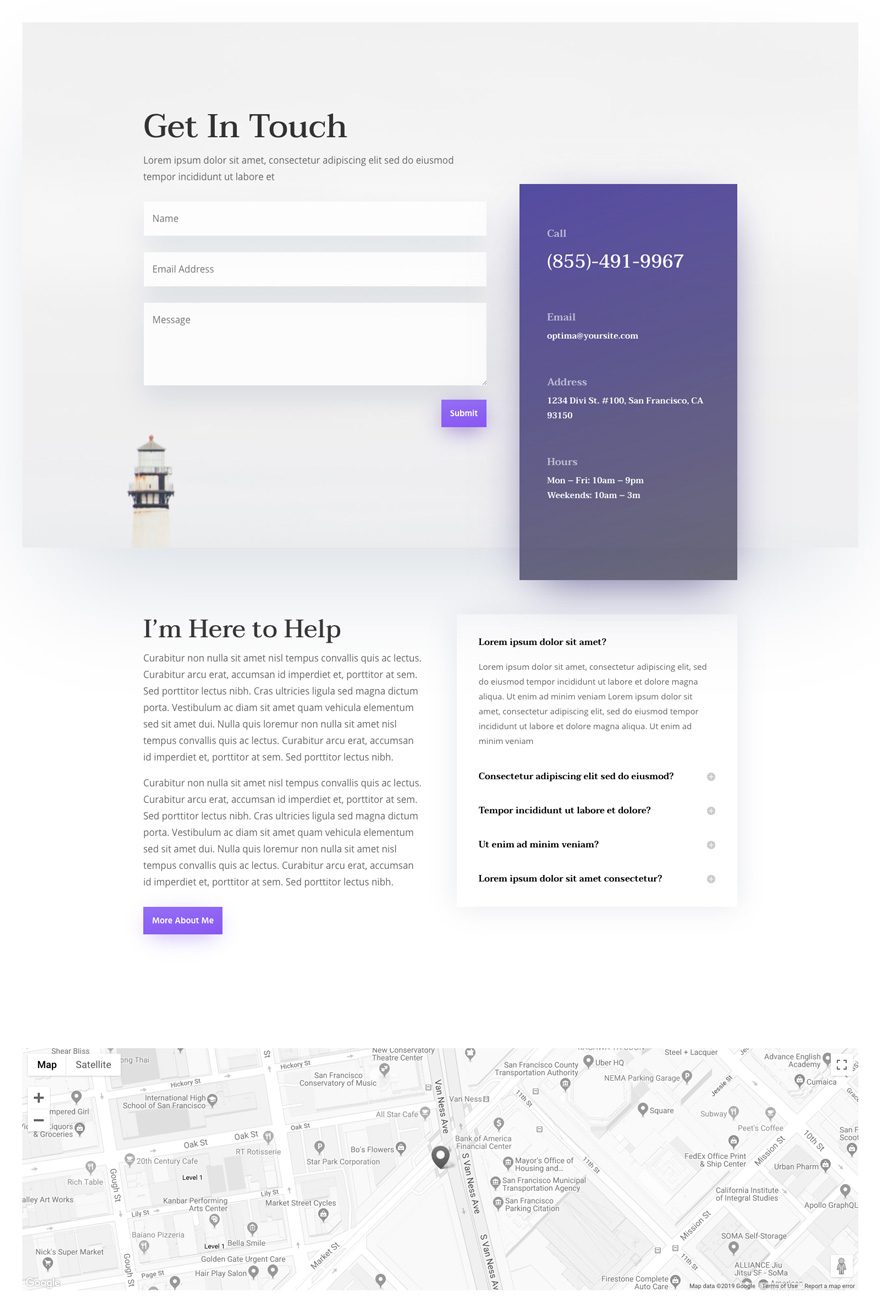 divi psychologist layout pack