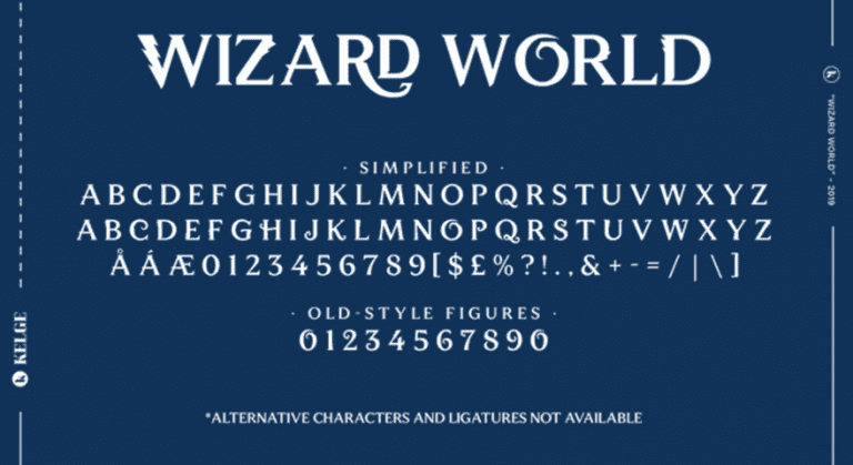 best harry potter font in google