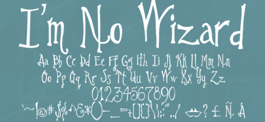 11 Free Harry Potter Inspired Fonts - Ask the Egghead, Inc.