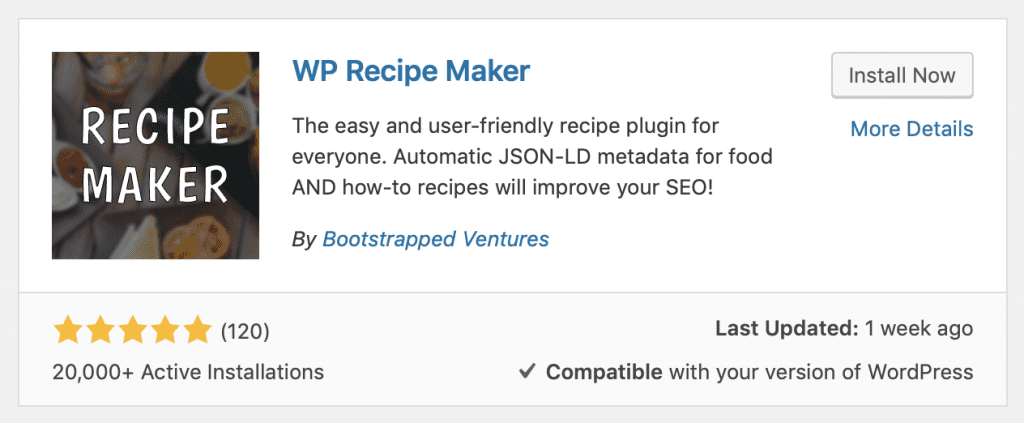 WP Recipe Maker