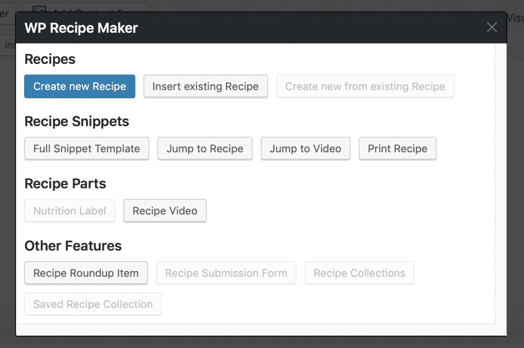 WP Recipe Maker