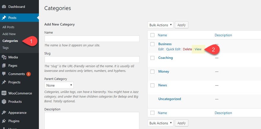 divi category page template