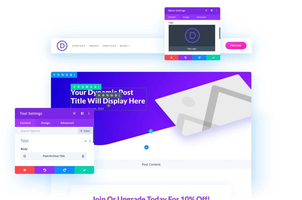 Introducing The Divi Theme Builder image.