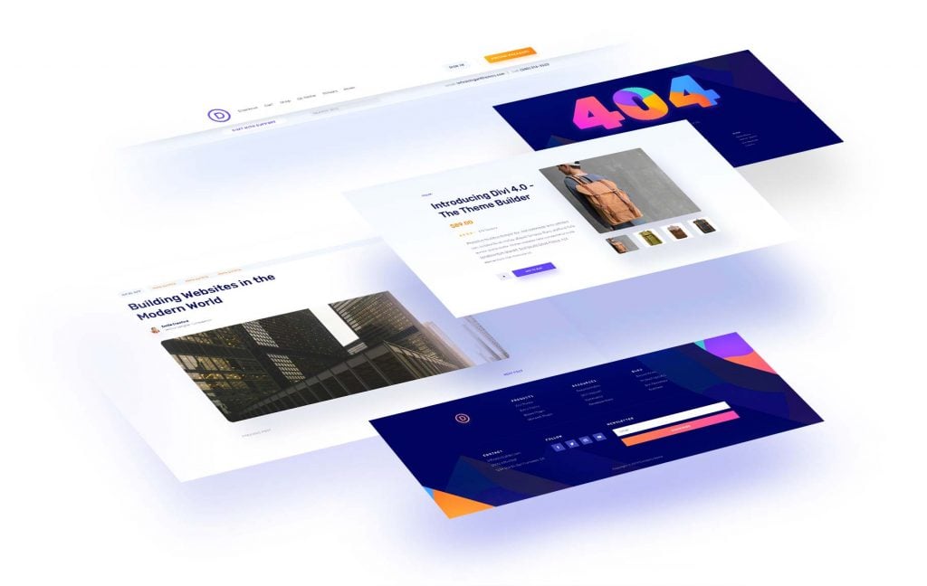 Introducing The Divi Theme Builder