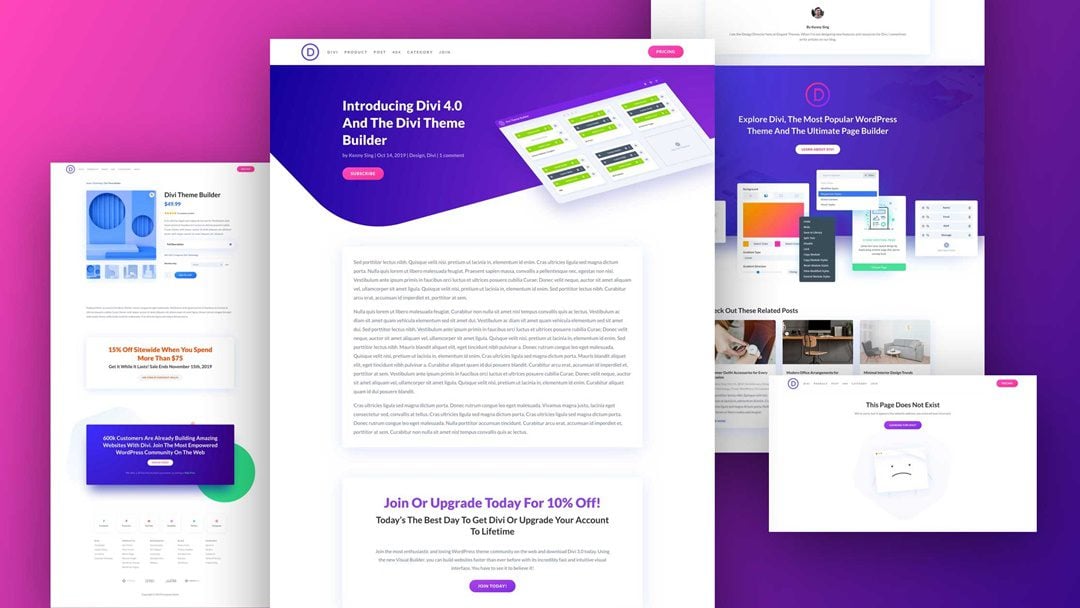 Download The Second FREE Theme Builder Pack For Divi