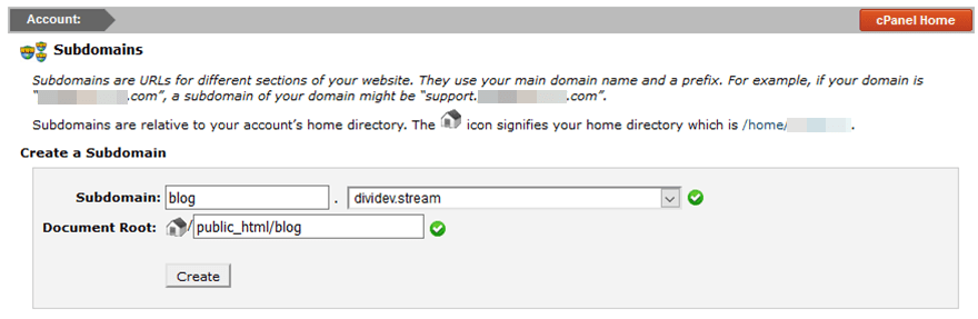 What is a Subdomain