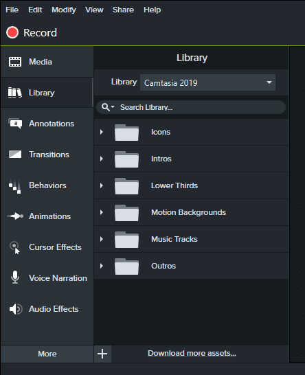 Camtasia Video Editor