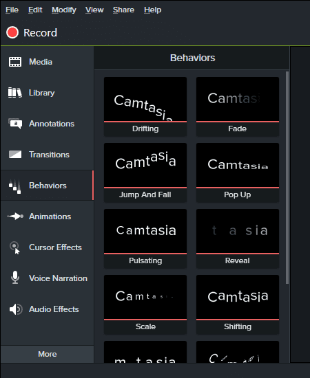 Camtasia Video Editor