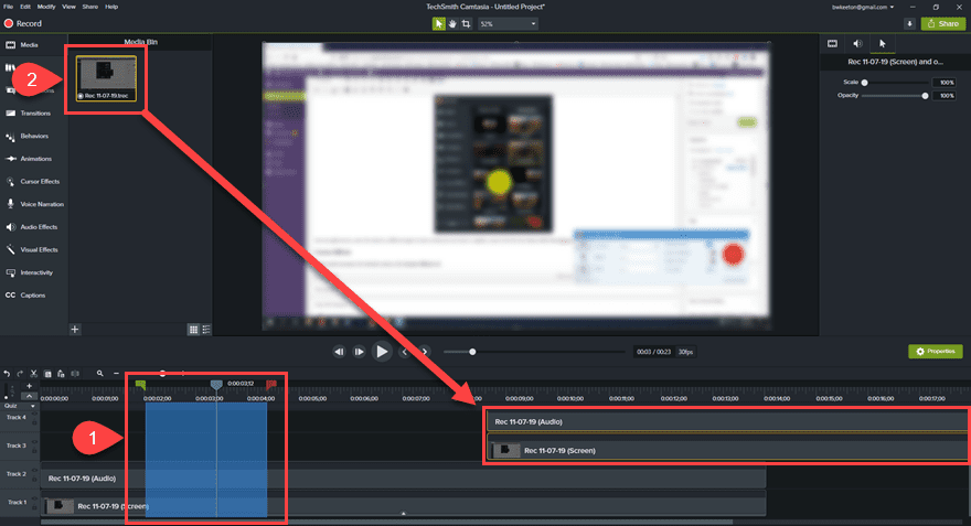 Camtasia Video Editor