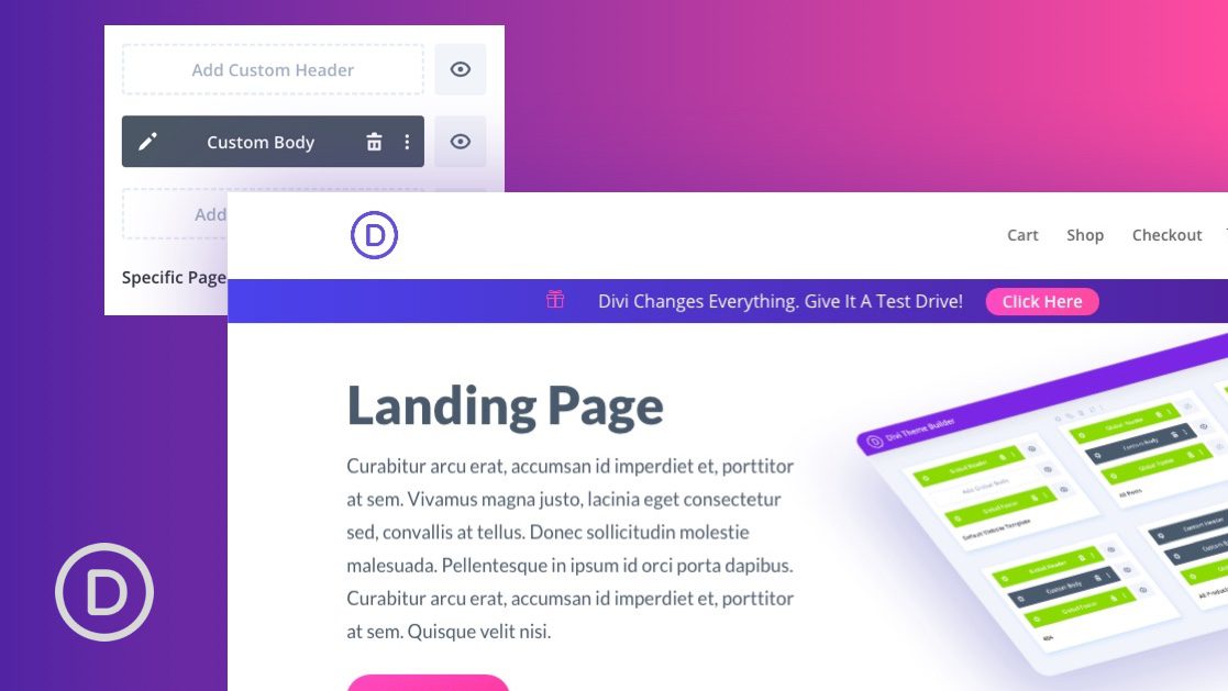 How to Create an Animated Promo Bar for Your Page Templates in Divi