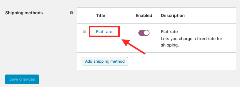 WooCommerce Shipping