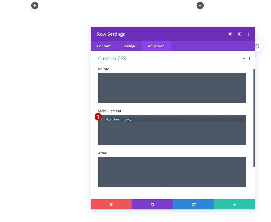 nested menu