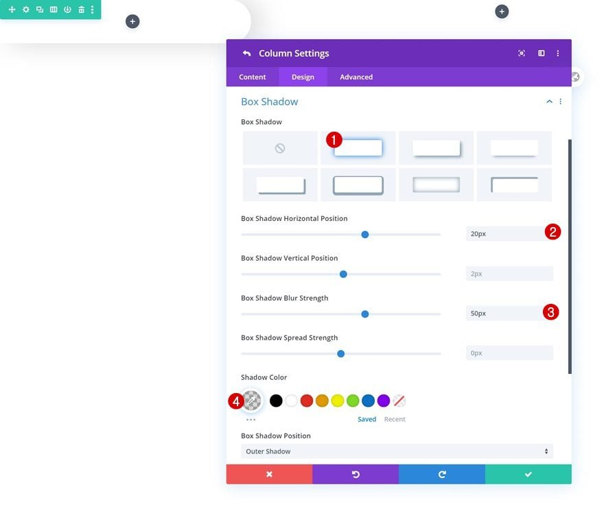 nested menu