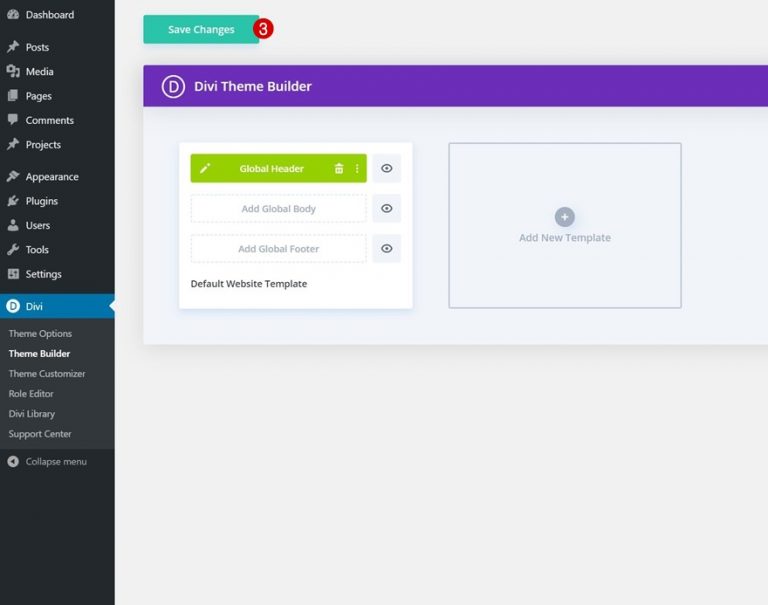 How to Create a Global Transparent Floating Menu Bar with Divi's Theme