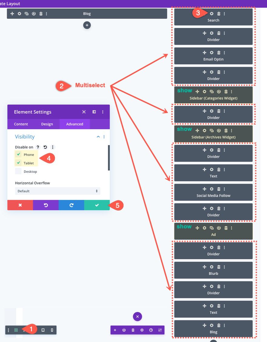 Optimize Divi Sidebar on Mobile