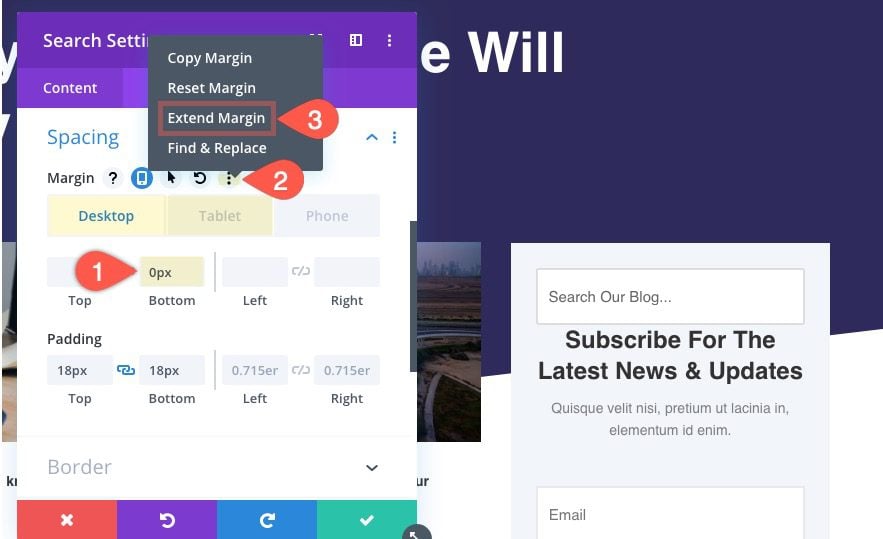 Optimize Divi Sidebar