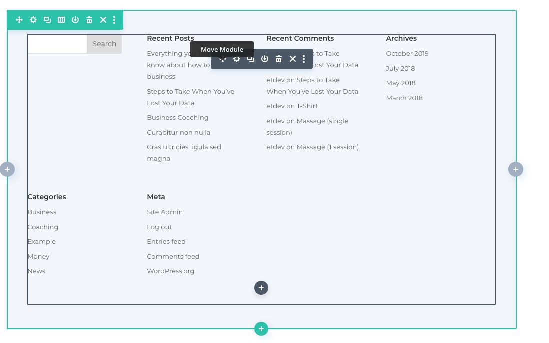 Optimize Divi Sidebar