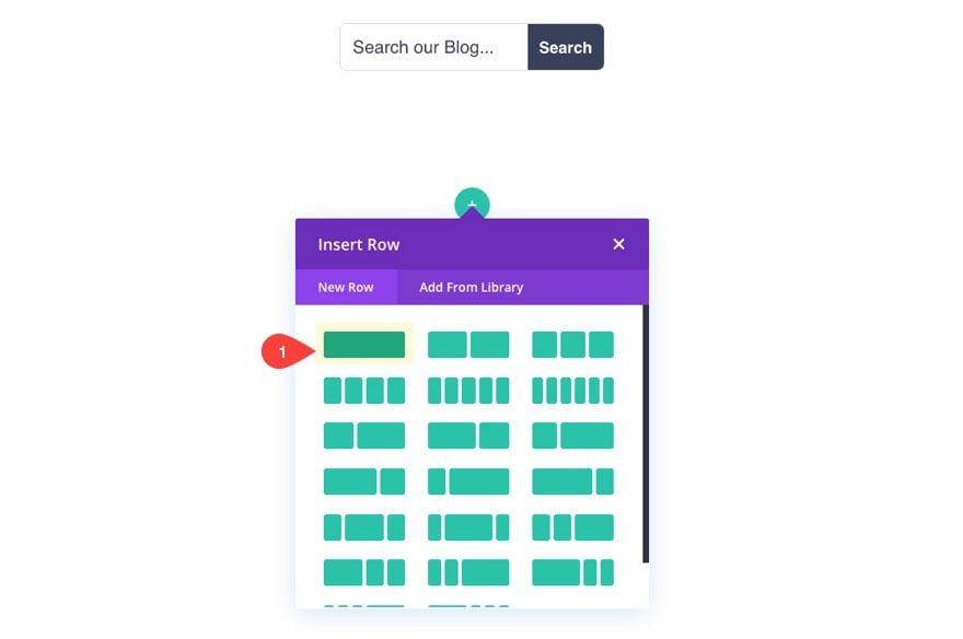 Divi Search Results Page Template