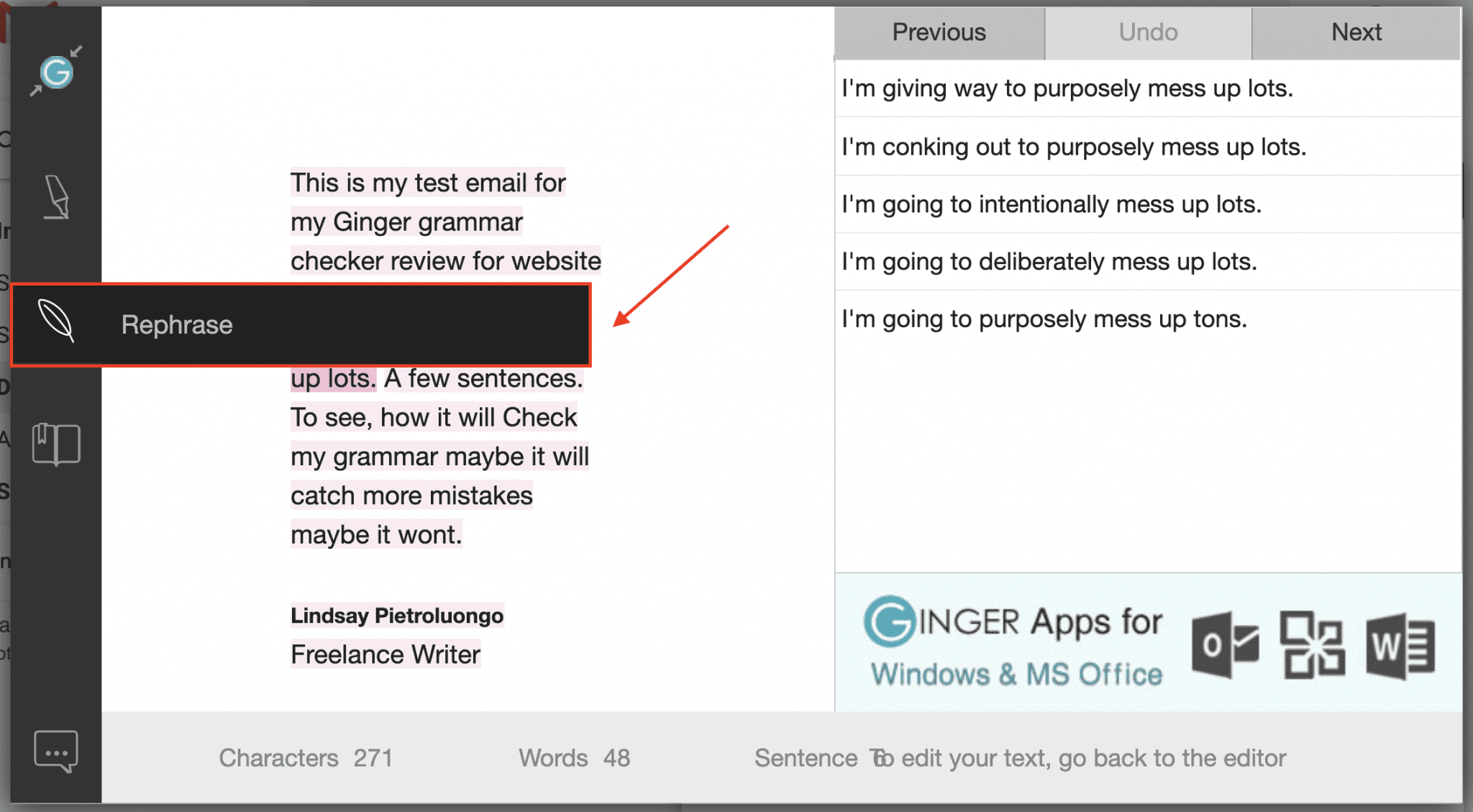 A Guide to Ginger Grammar for Bloggers