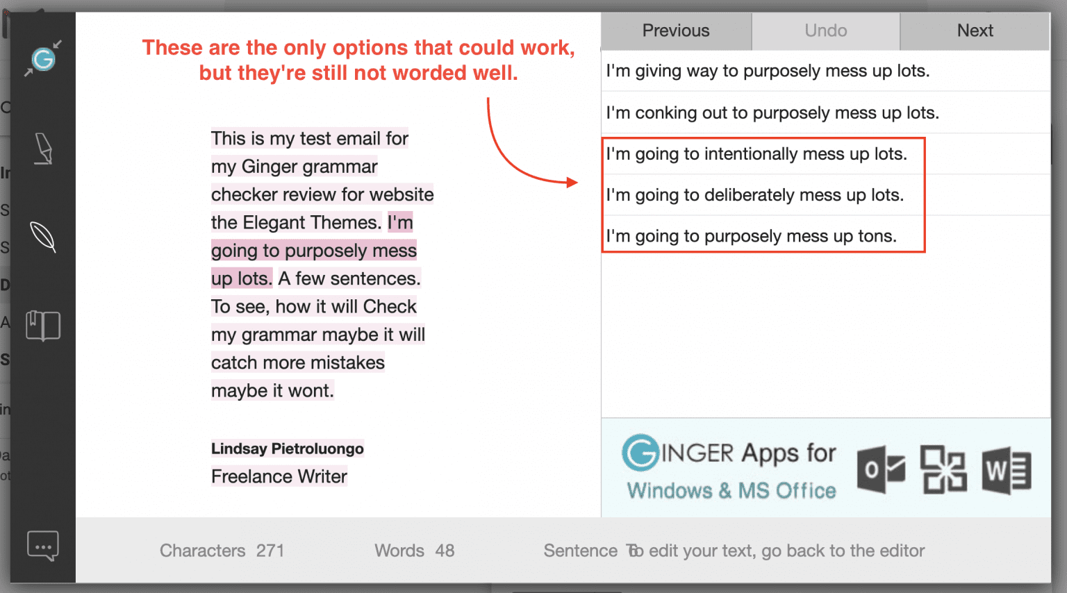 A Guide to Ginger Grammar for Bloggers