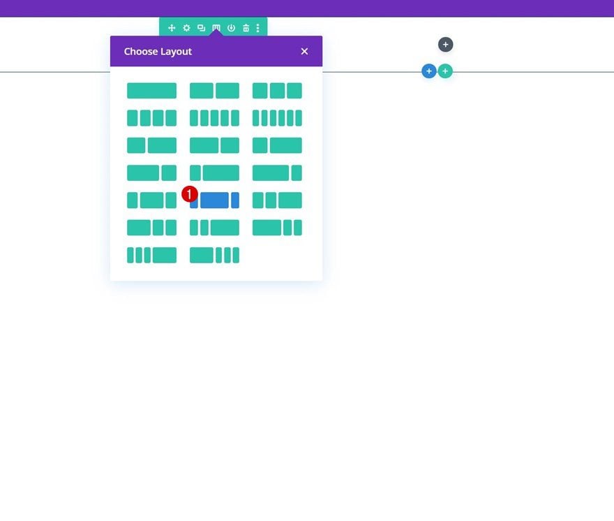 first Divi section