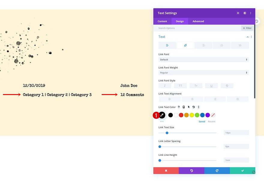 typewriter-inspired blog post template