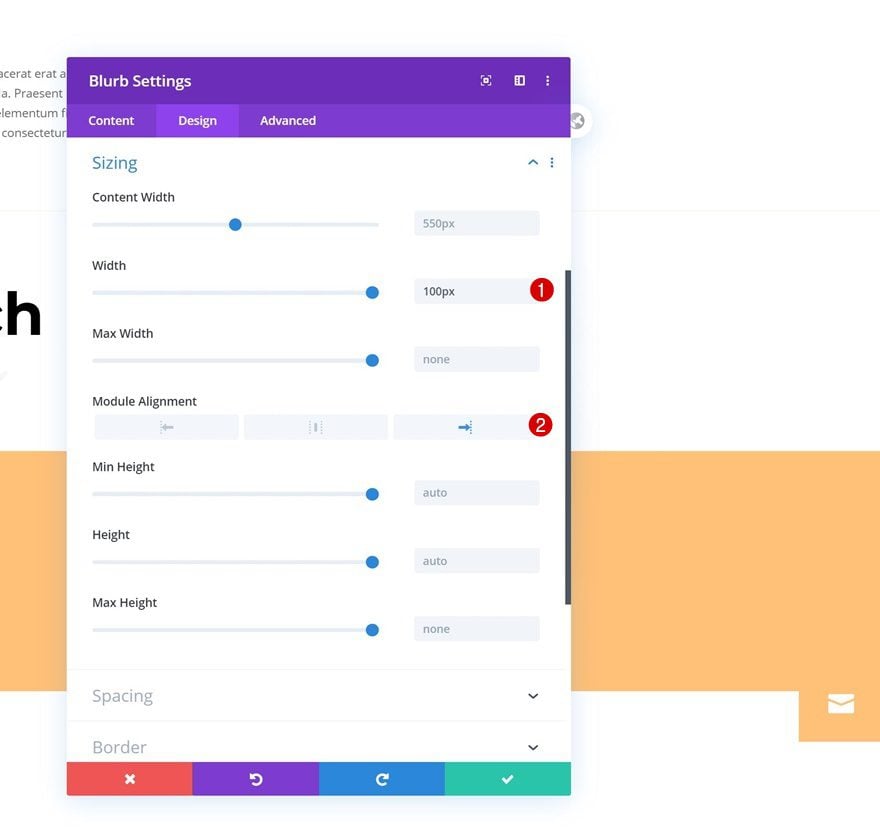 bottom-page contact form