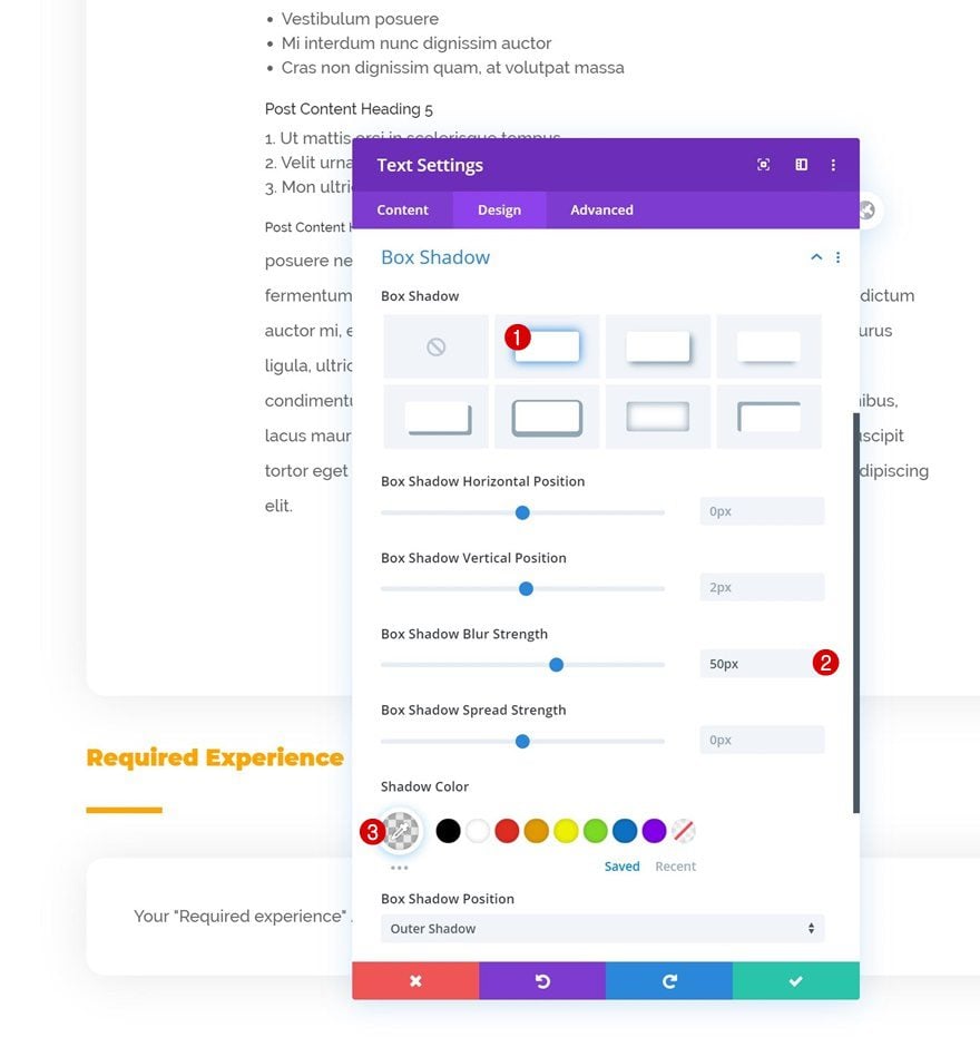 open job position template