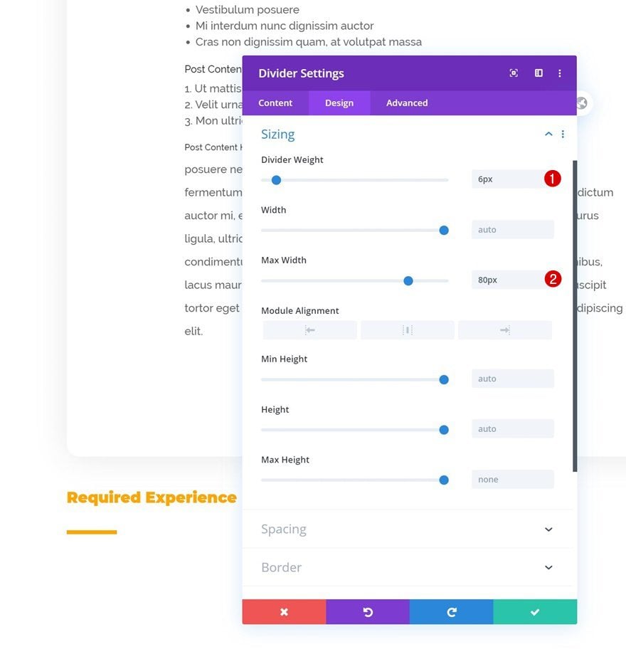 open job position template