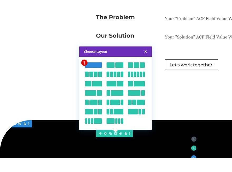 project template