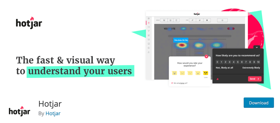 hotjar wordpress survey plugin