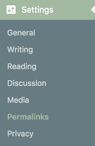 wordpress-settings-menu