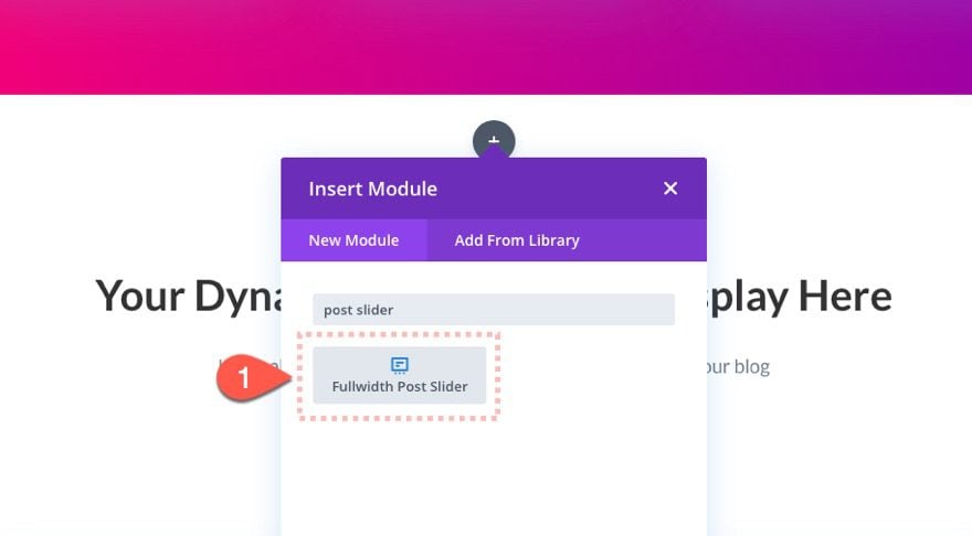 organizing blog page content in Divi