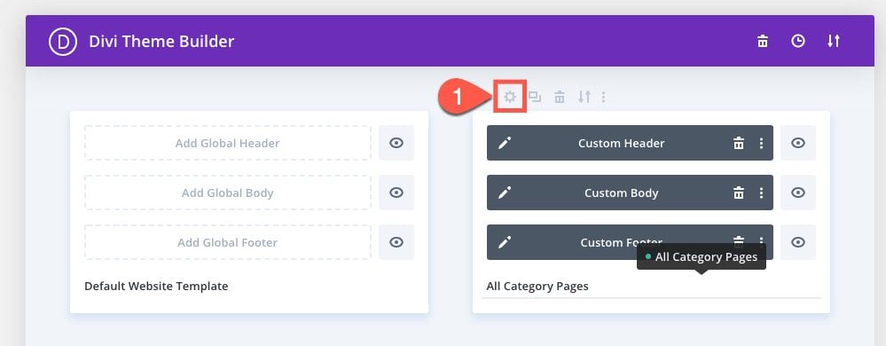 organizing blog page content in Divi