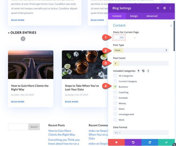 5 Tips for Organizing Blog Page Content in Divi