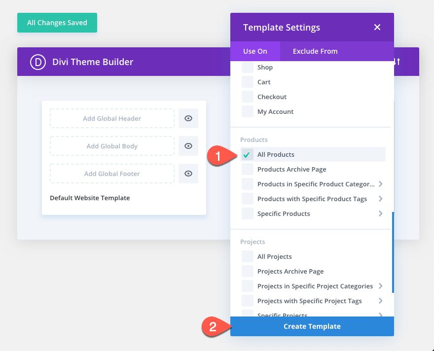 Divi Product Layout Pack