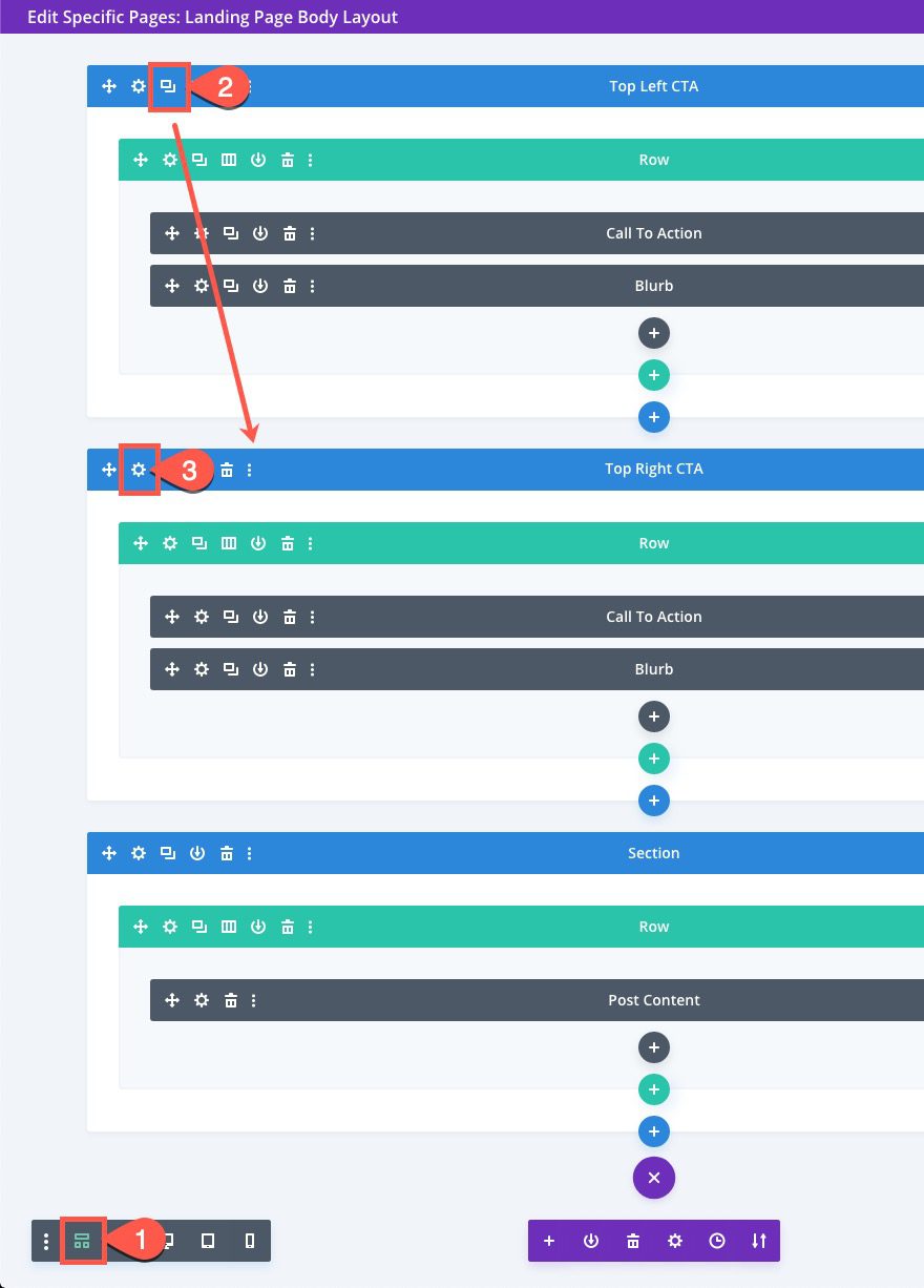 slide-in call to action