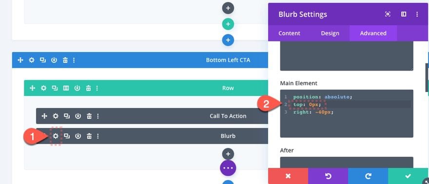 slide-in call to action