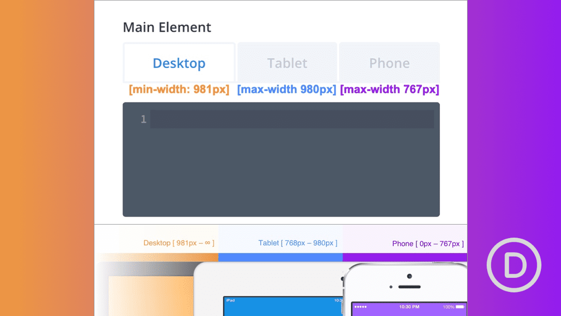 How to use Divi’s Built-in Custom CSS Inputs for Advanced Responsive Editing
