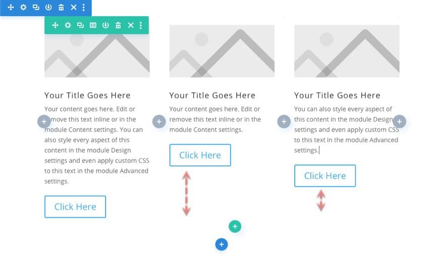 Divi Absolute Position