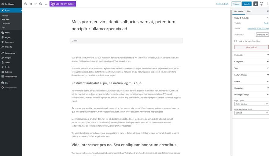 Divi CTA Layout Block